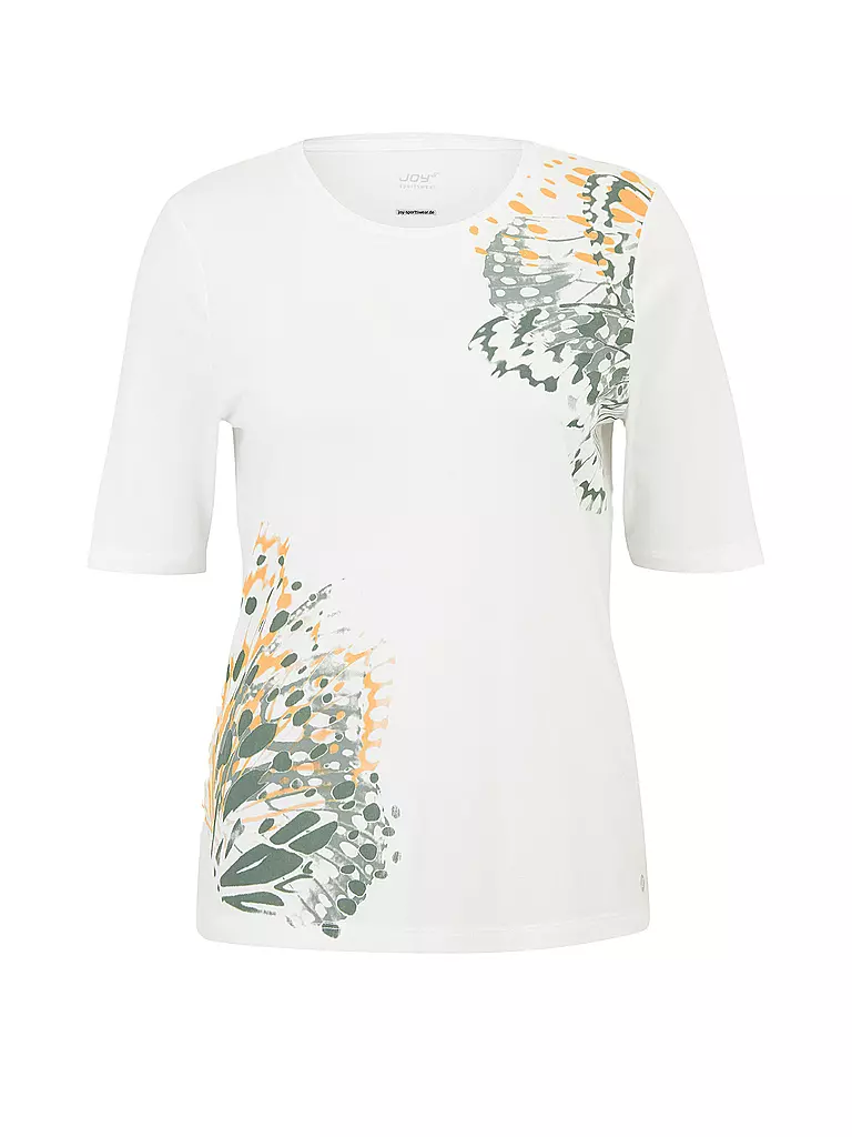 JOY SPORTSWEAR | Damen T-Shirt Madeleine Print | weiss