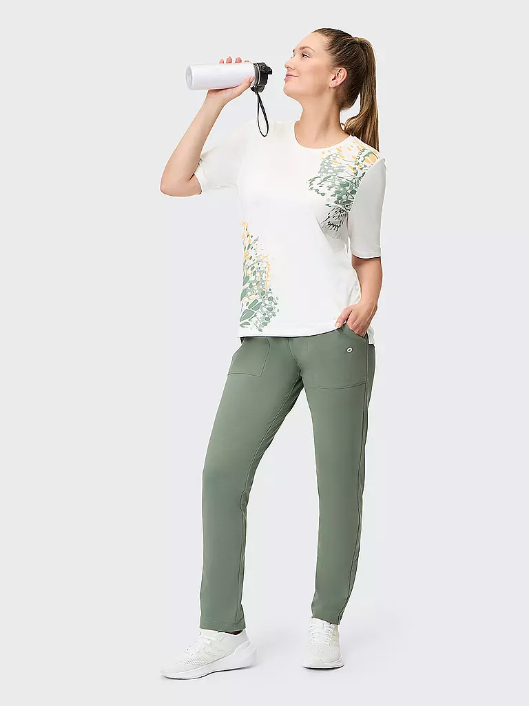 JOY SPORTSWEAR | Damen T-Shirt Madeleine Print | weiss
