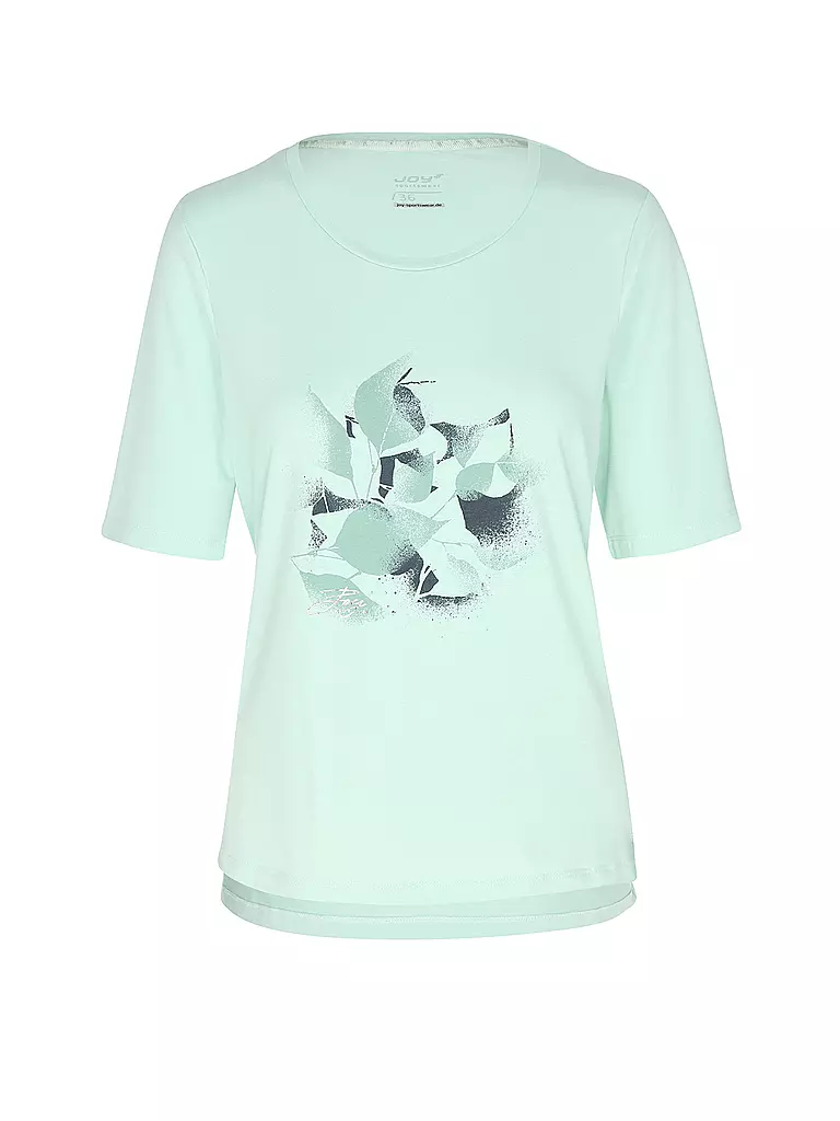 JOY SPORTSWEAR | Damen T-Shirt Melanie Flower Print | mint