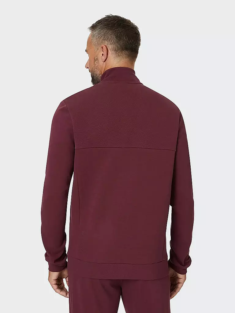JOY SPORTSWEAR | Herren Sweatjacke Miguel | dunkelrot