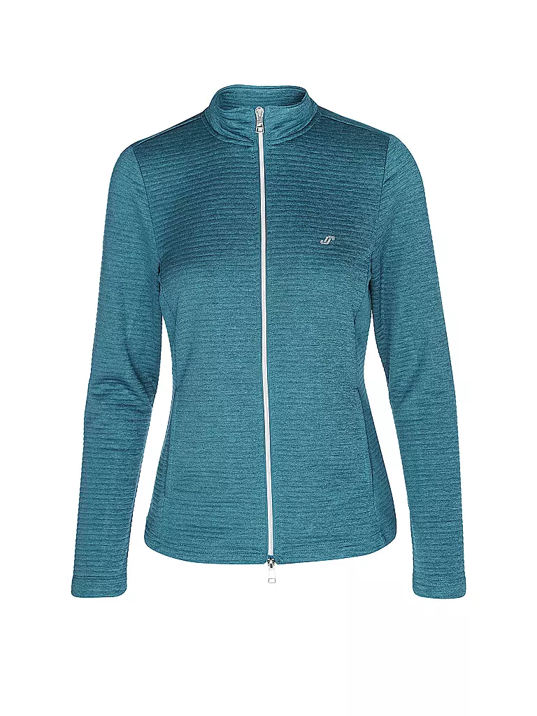 JOY | Damen Fitnessjacke Peggy | petrol