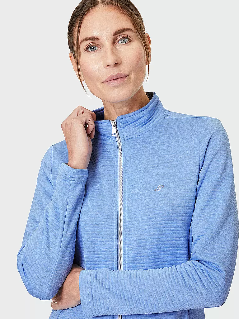 JOY | Damen Fitnessjacke Peggy | rosa