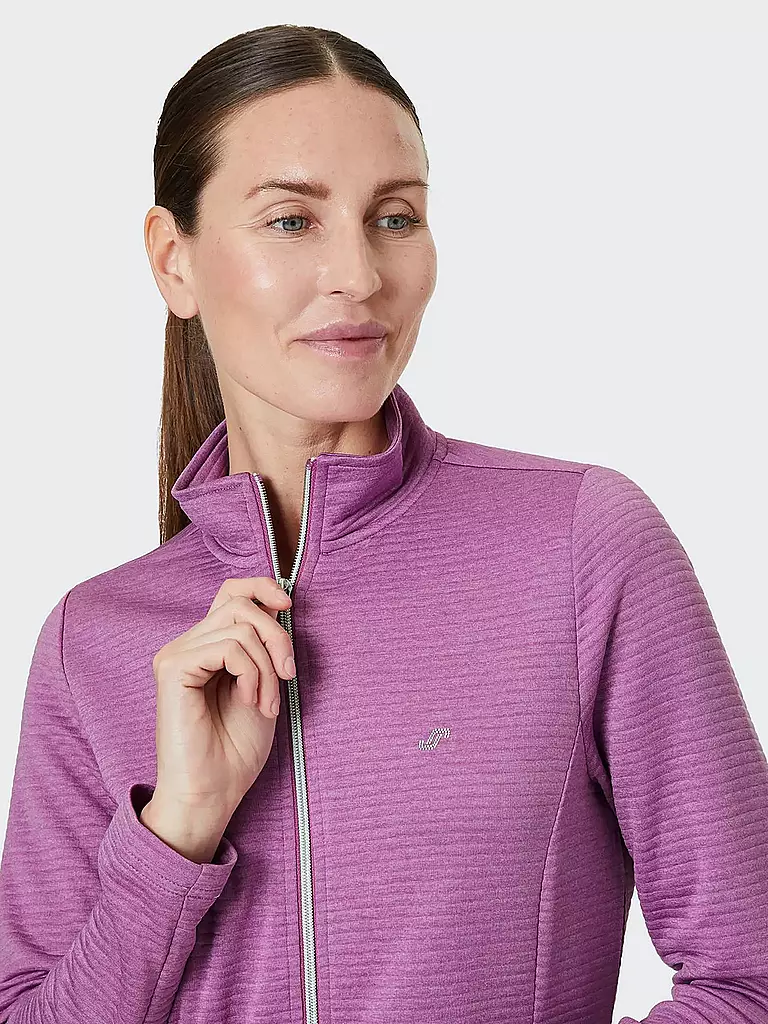 JOY | Damen Fitnessjacke Peggy | beere