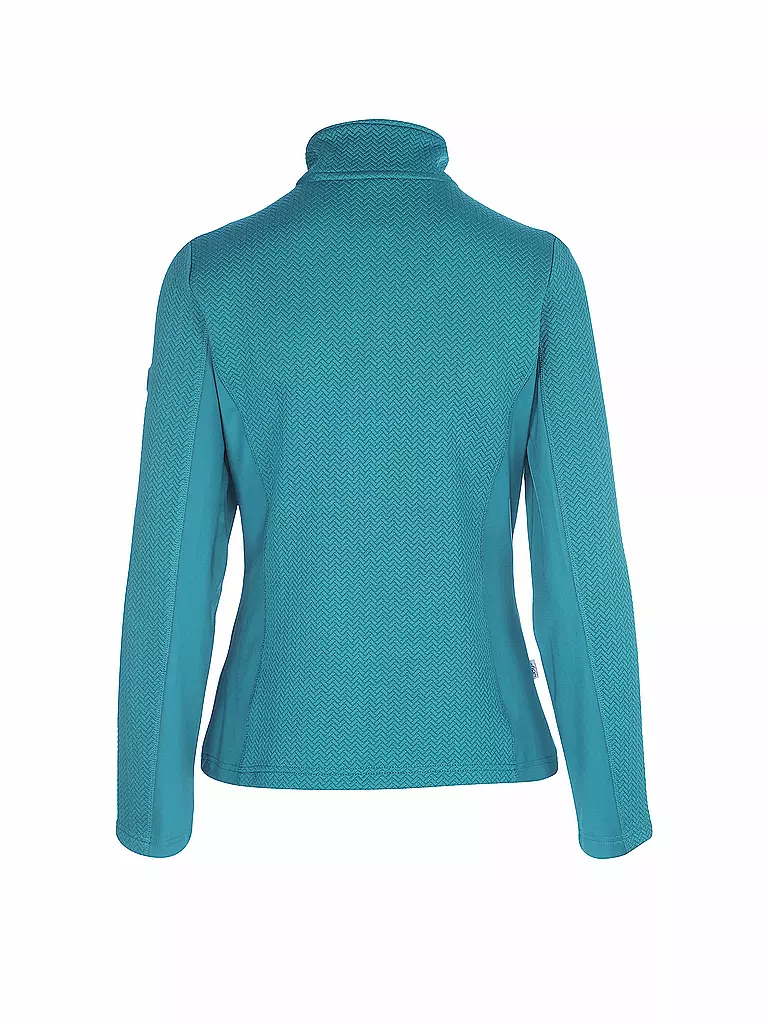 JOY | Damen Fleecejacke Krista | petrol