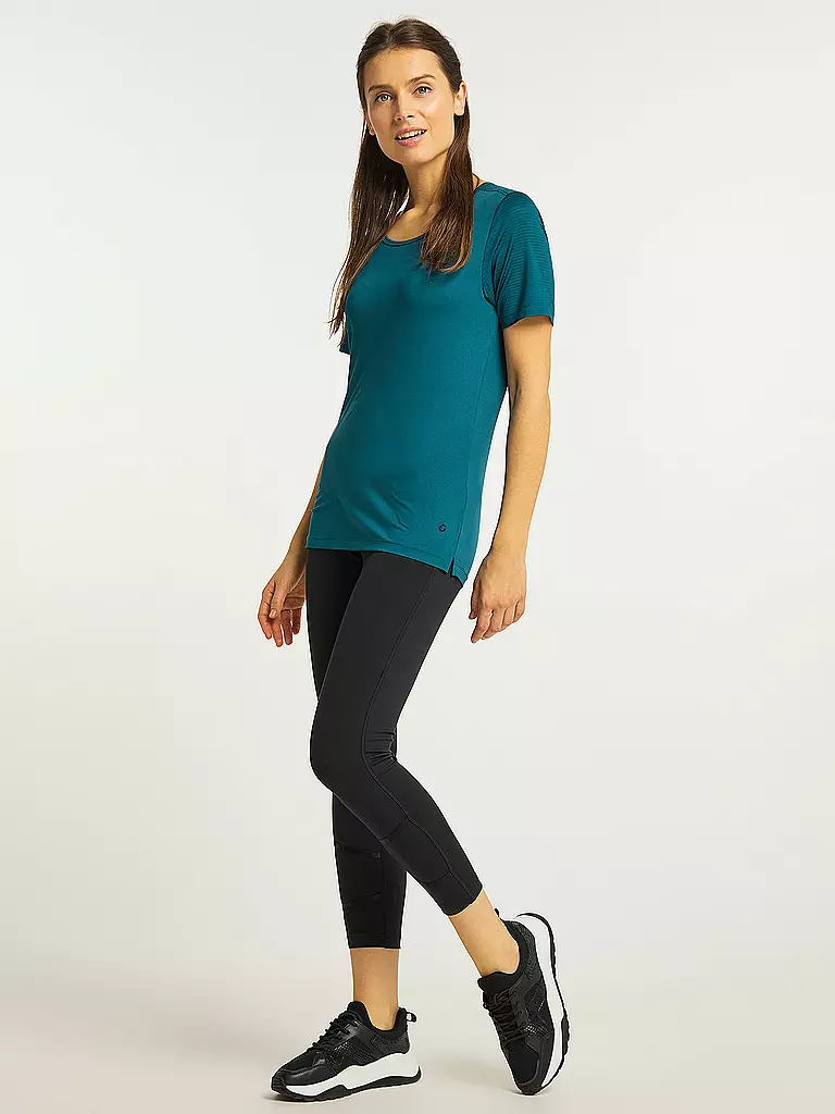 JOY | Damen T-Shirt Ilka | petrol