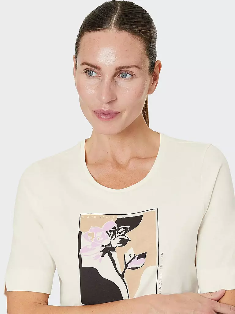 JOY | Damen T-Shirt Sabrina | beige