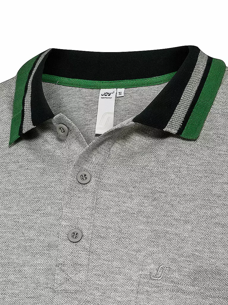 JOY | Herren Polo Henry | grau