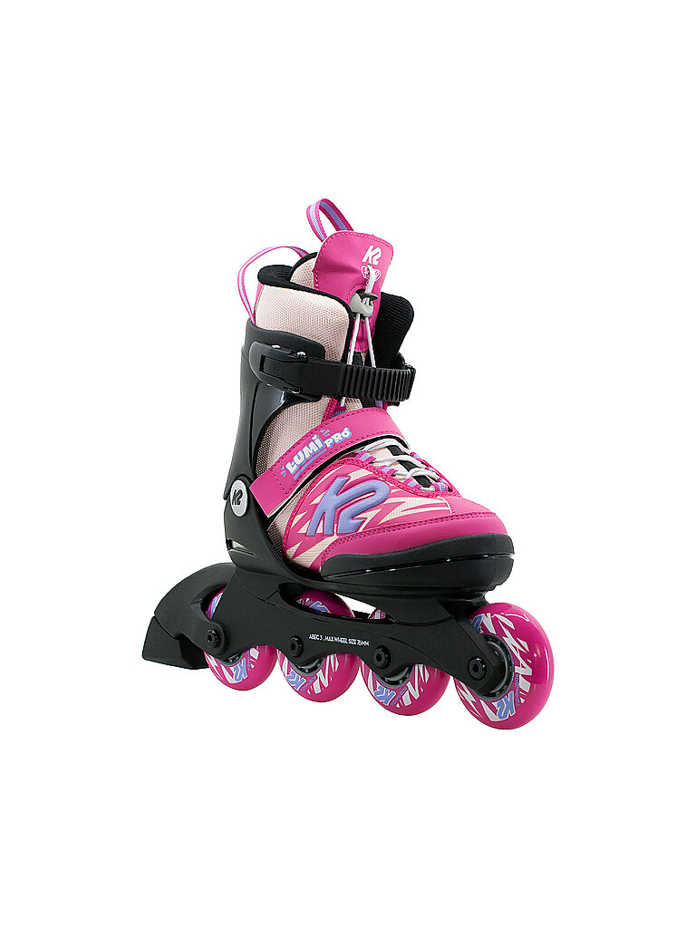 K2 K2 Mädchen Inlineskates Eddie Lumi Pro pink | 32-37, pink