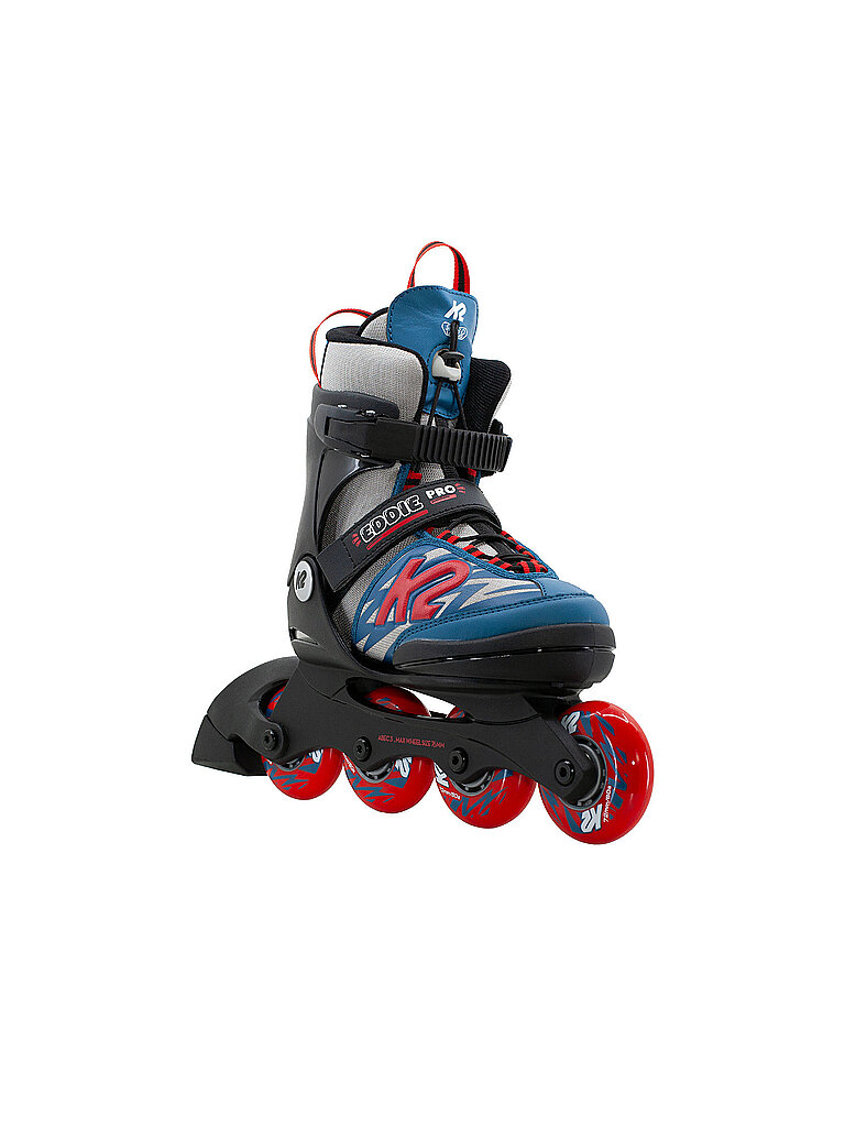 K2 K2 Jungen Inlineskates Eddie Lumi Pro blau | 29-34, blau