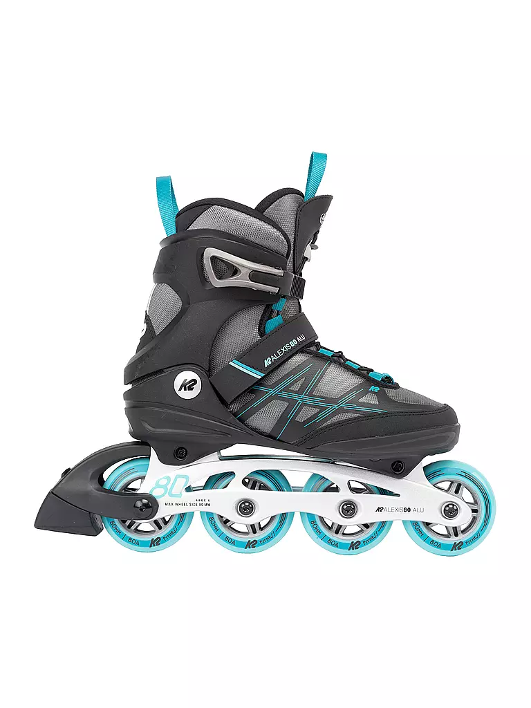K2 | Damen Inlineskates Alexis 80 Alu | schwarz