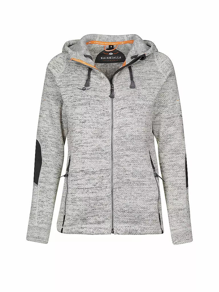 KAIKKIALLA | Damen Fleecejacke Ester | grau