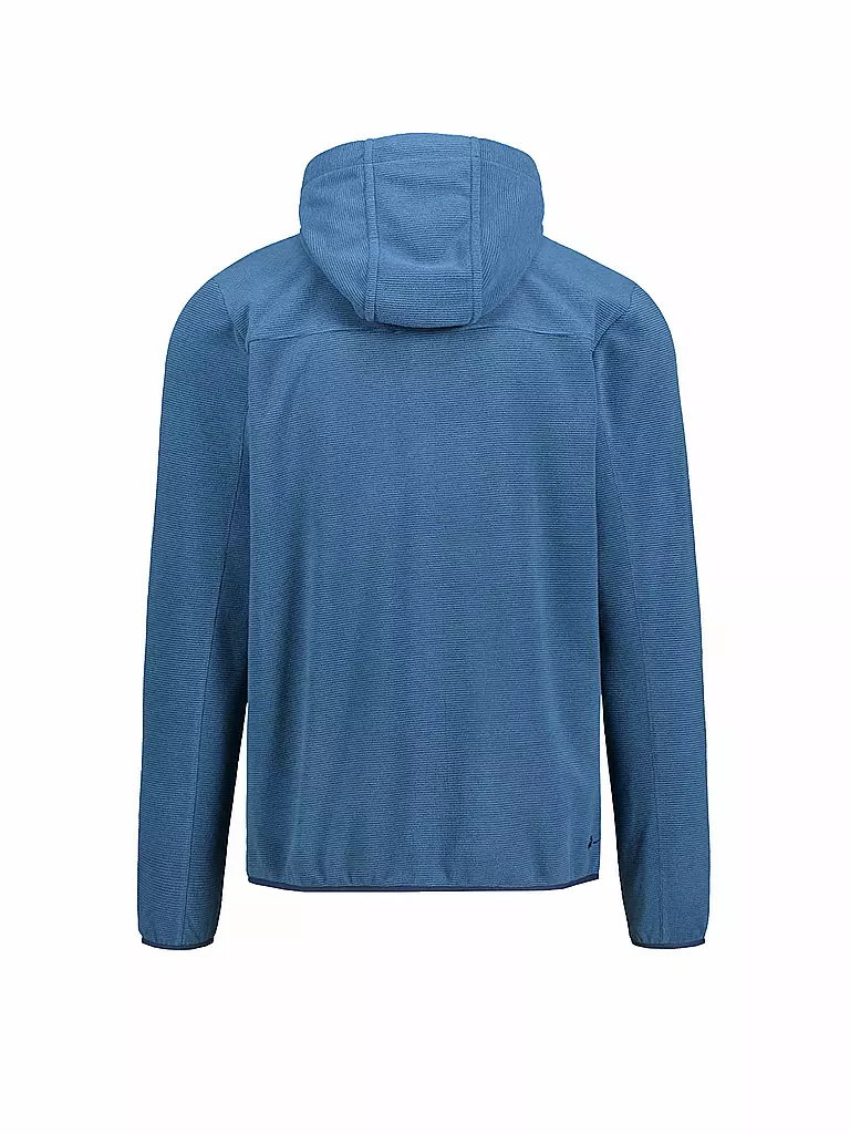 KAIKKIALLA | Herren Fleecejacke Valdemar Hoody | blau