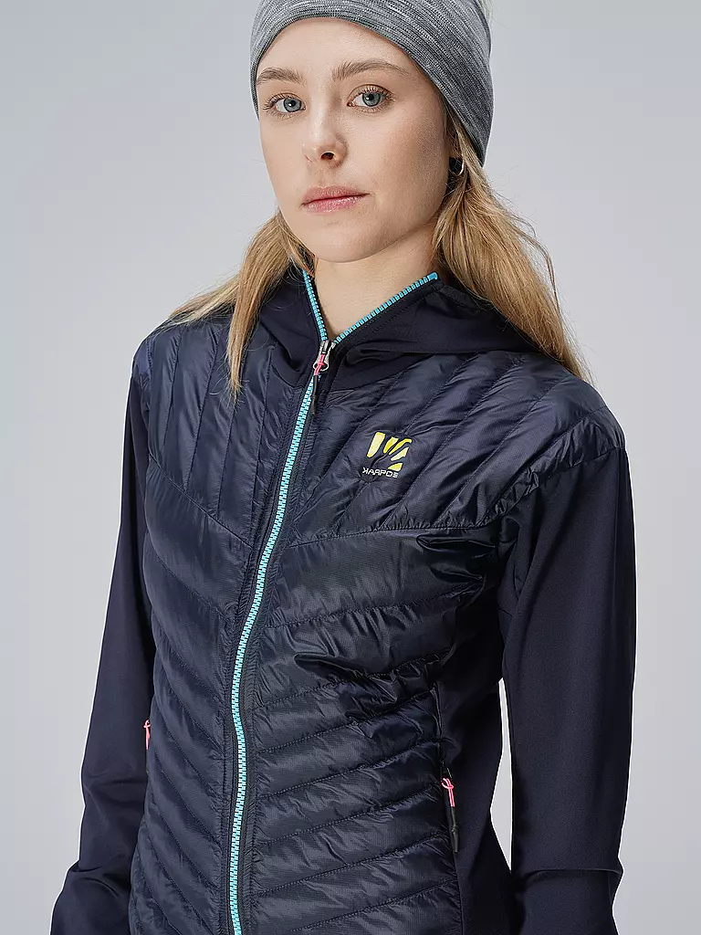 KARPOS | Damen Iso Hybridjacke Sass de Mura | dunkelblau