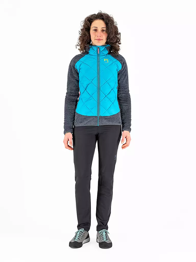 KARPOS | Damen Isolationsjacke Marmarole | hellblau