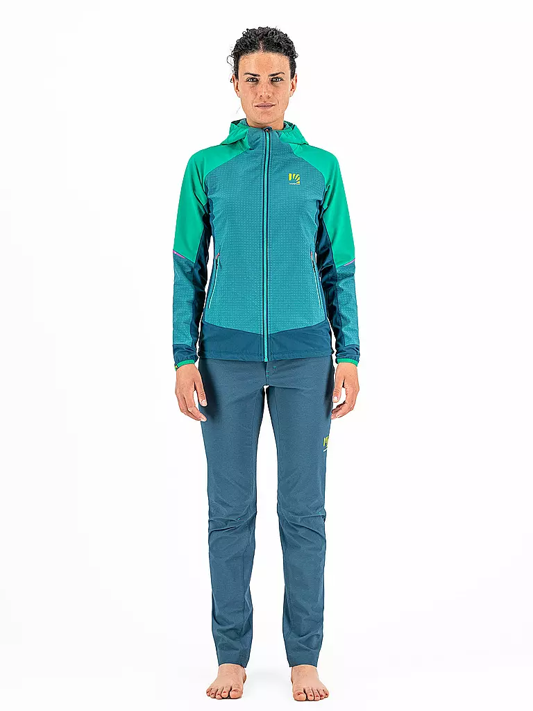 KARPOS | Damen Softshelljacke Lede | petrol