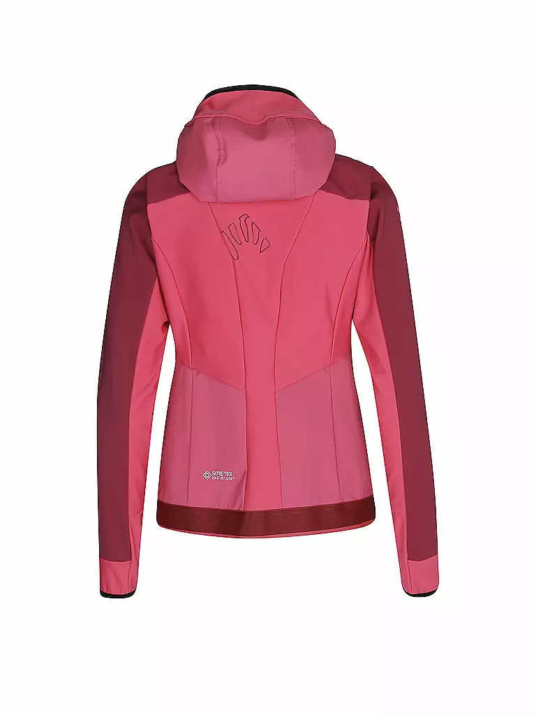 KARPOS | Damen Touren Hybridjacke Piz Balu Hoodie | pink