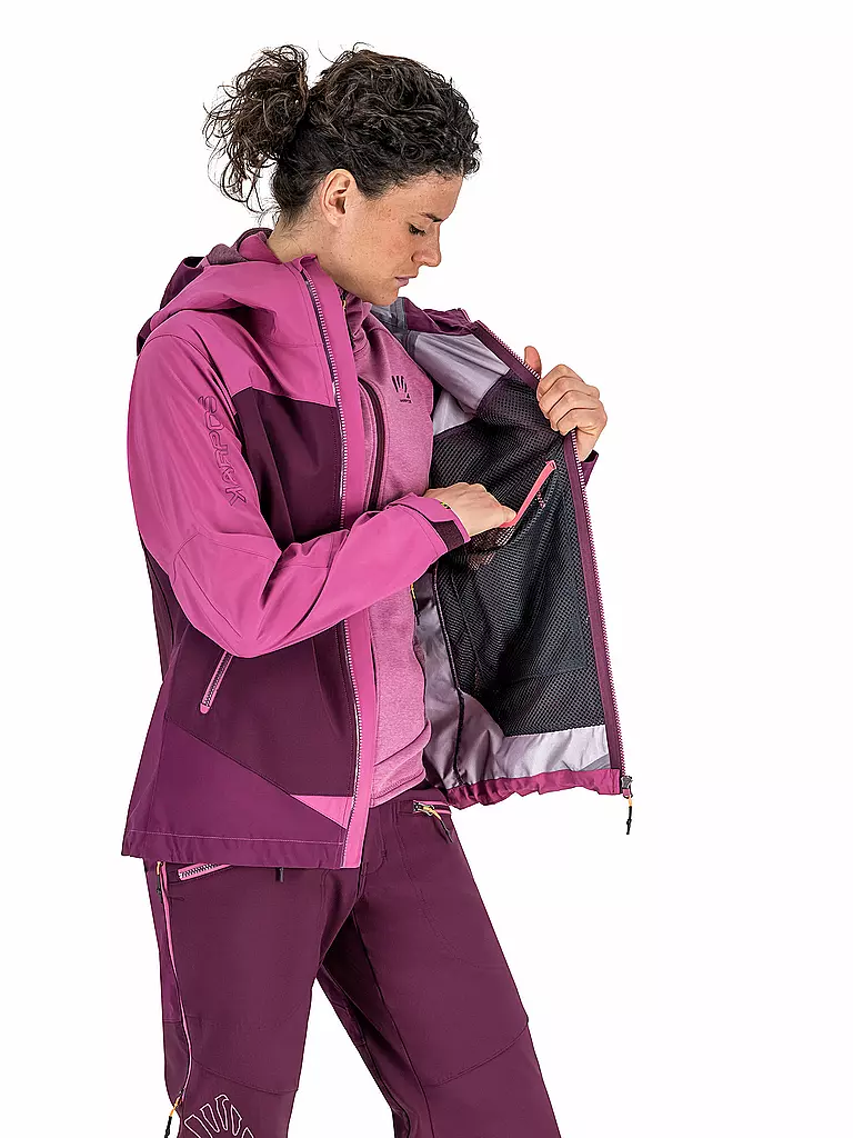 KARPOS | Damen Touren Softshelljacke Marmolada | lila