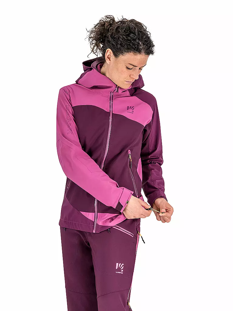 KARPOS | Damen Touren Softshelljacke Marmolada | lila