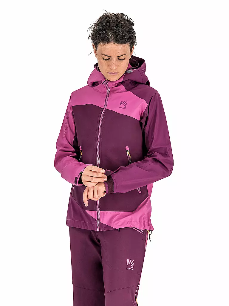 KARPOS | Damen Touren Softshelljacke Marmolada | lila