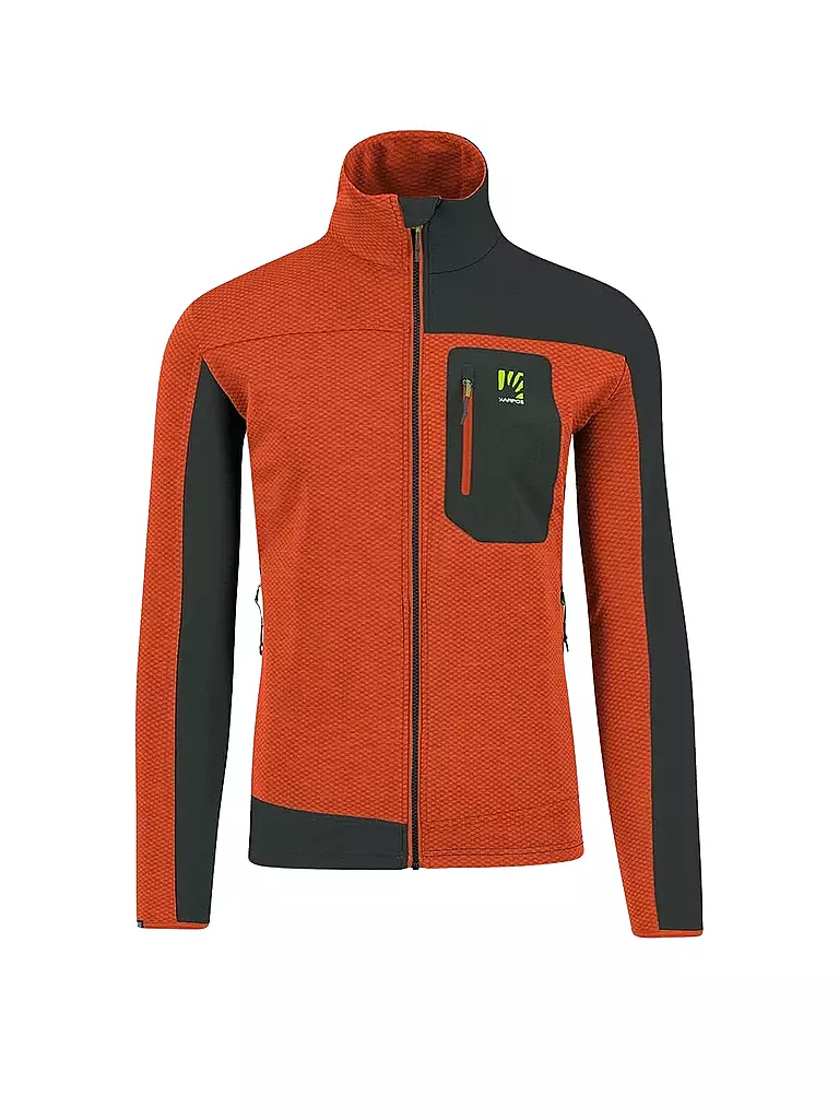 KARPOS | Herren Fleecejacke Cherz | orange