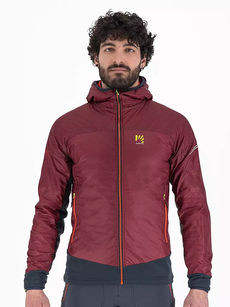 KARPOS | Herren Hybridjacke Federa Hoodie | rot