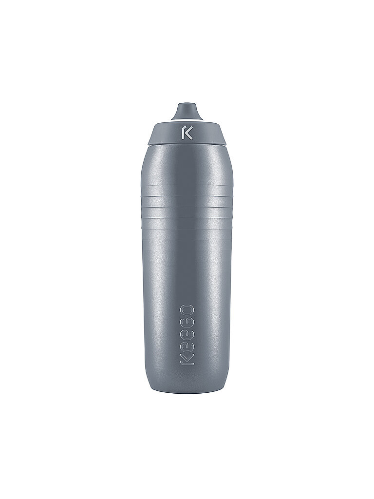 KEEGO KEEGO Trinkflasche Kunststoff Titan 750ml silber, silber