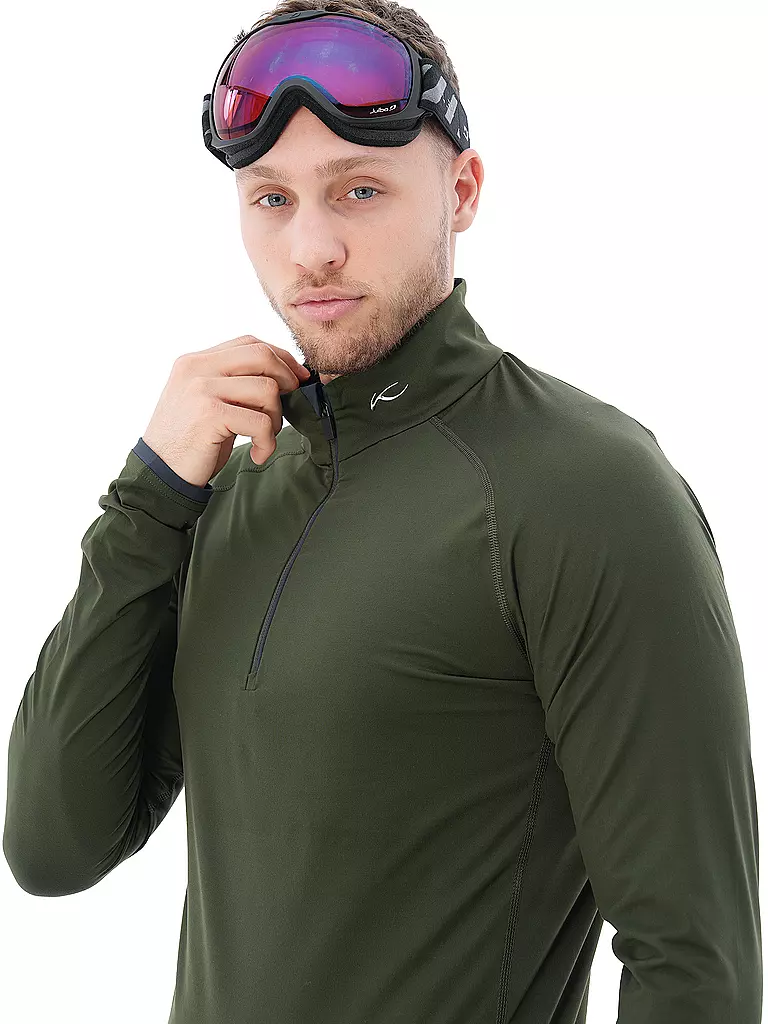 KJUS | Herren Ski Unterzieher Feel | olive