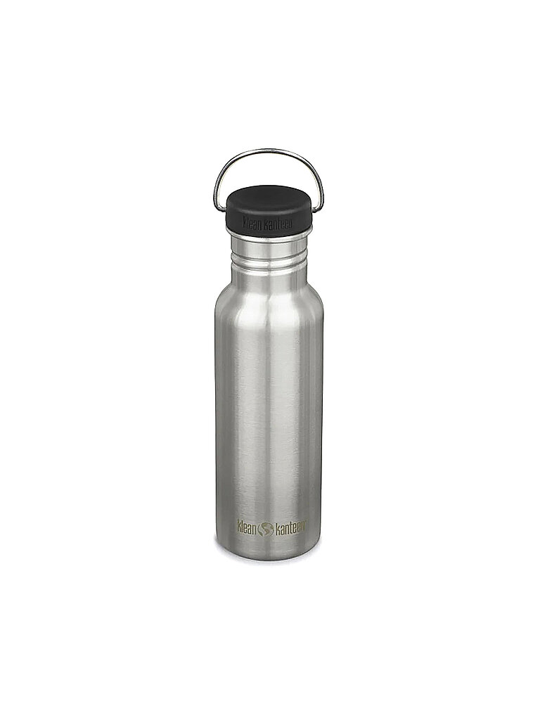 Klean Kanteen KLEAN KANTEEN Trinkflasche Classic 800ml Loop Cap silber, silber