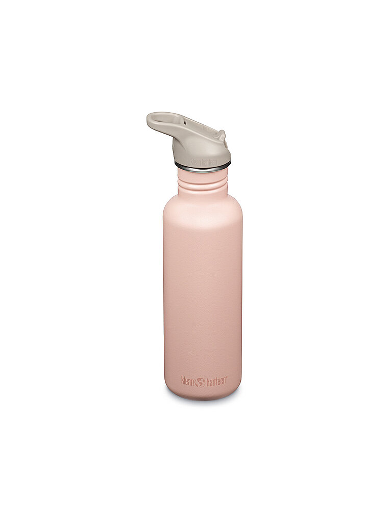 Klean Kanteen KLEAN KANTEEN Trinkflasche Classic Flip Seal Sport Cap Wistraw 532ml rosa, rosa