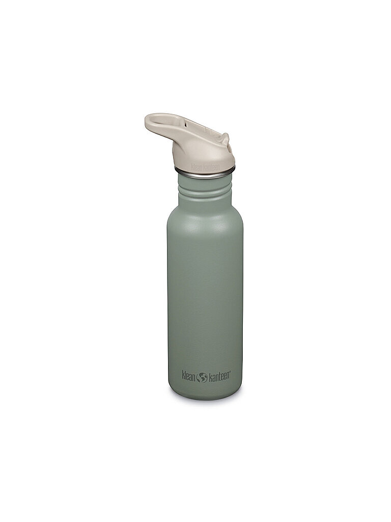 Klean Kanteen KLEAN KANTEEN Trinkflasche Classic Flip Seal Sport Cap Wistraw 532ml olive, olive