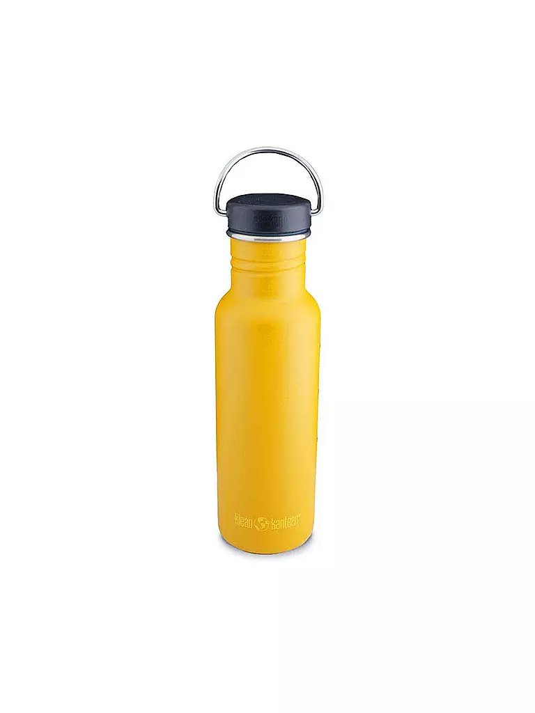 KLEAN KANTEEN | Edelstahl Trinkflasche Classic 800ml Loop Cap Marigold | gelb