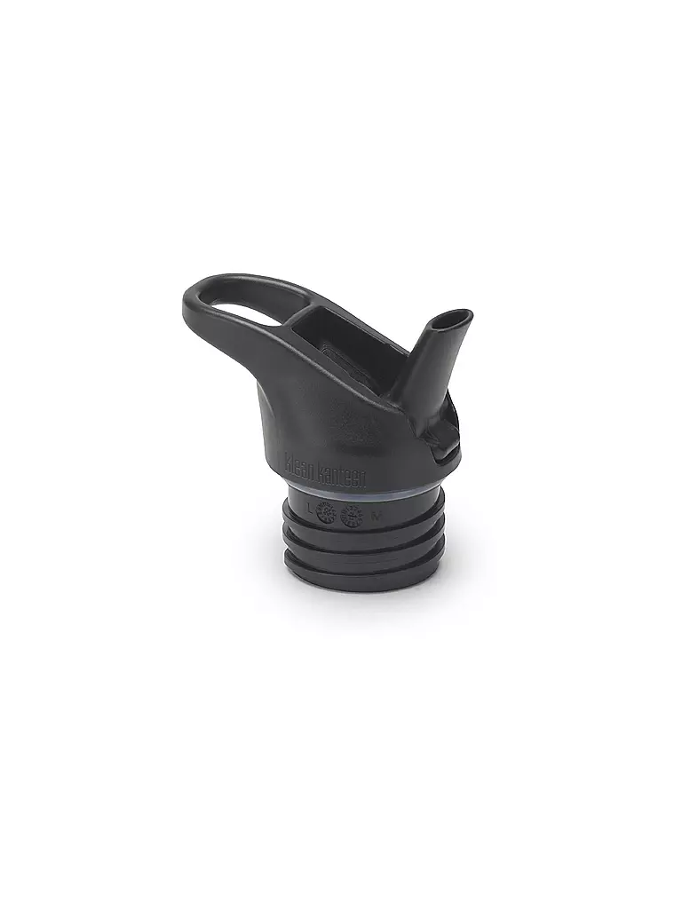 KLEAN KANTEEN | Flip Sport Cap für Classic, Kid & Reflect mit Teleskop-Trinkhalm | schwarz