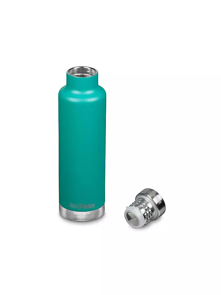 KLEAN KANTEEN | Isolierflasche Classic 750ml Pour Through Cap | schwarz