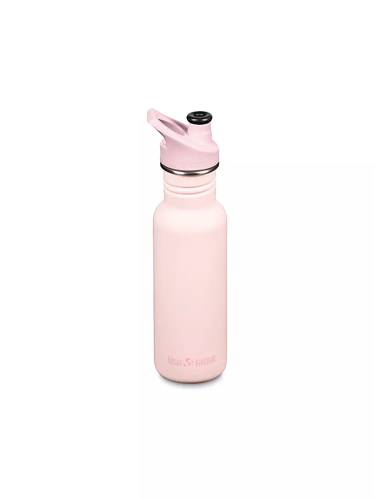 KLEAN KANTEEN | Trinkflasche Edelstahl Classic 800ml Sport Cap  | rosa