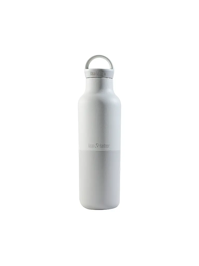 KLEAN KANTEEN | Trinkflasche Edelstahl Rise Classic Arch Loop Cap 592ml | hellgrau
