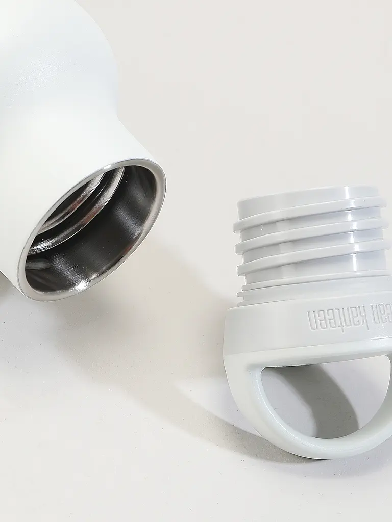 KLEAN KANTEEN | Trinkflasche Edelstahl Rise Classic Arch Loop Cap 592ml | hellgrau
