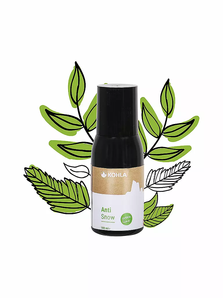 KOHLA | Green Line Anti-Schneehaftspray 100ml | schwarz