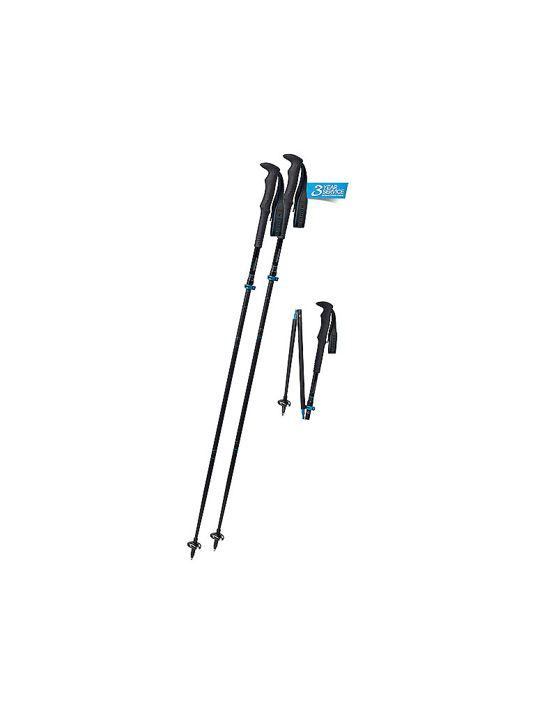Komperdell KOMPERDELL Trekkingstöcke Carbon FXP ApproachCompact schwarz, schwarz