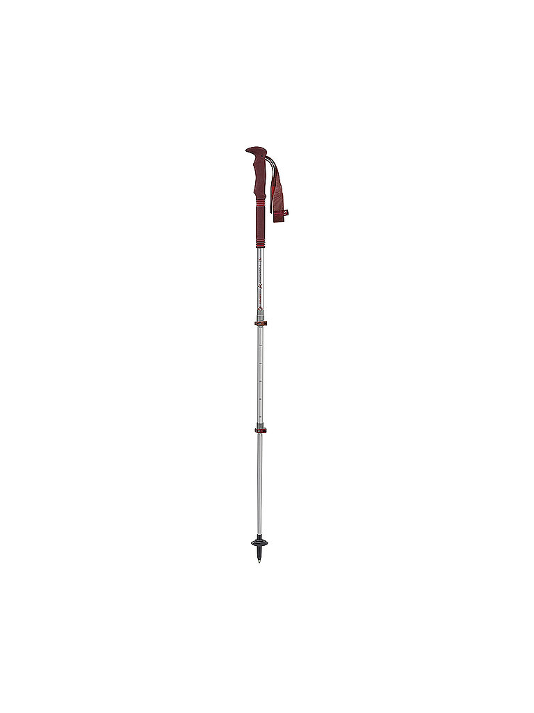 Komperdell KOMPERDELL Trekkingstöcke Explorer Zero Compact dunkelrot, dunkelrot