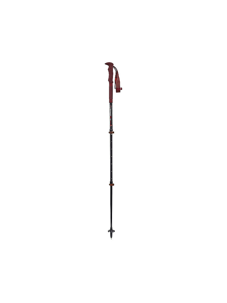 Komperdell KOMPERDELL Trekkingstöcke Carbon Pro Zero Compact dunkelrot, dunkelrot
