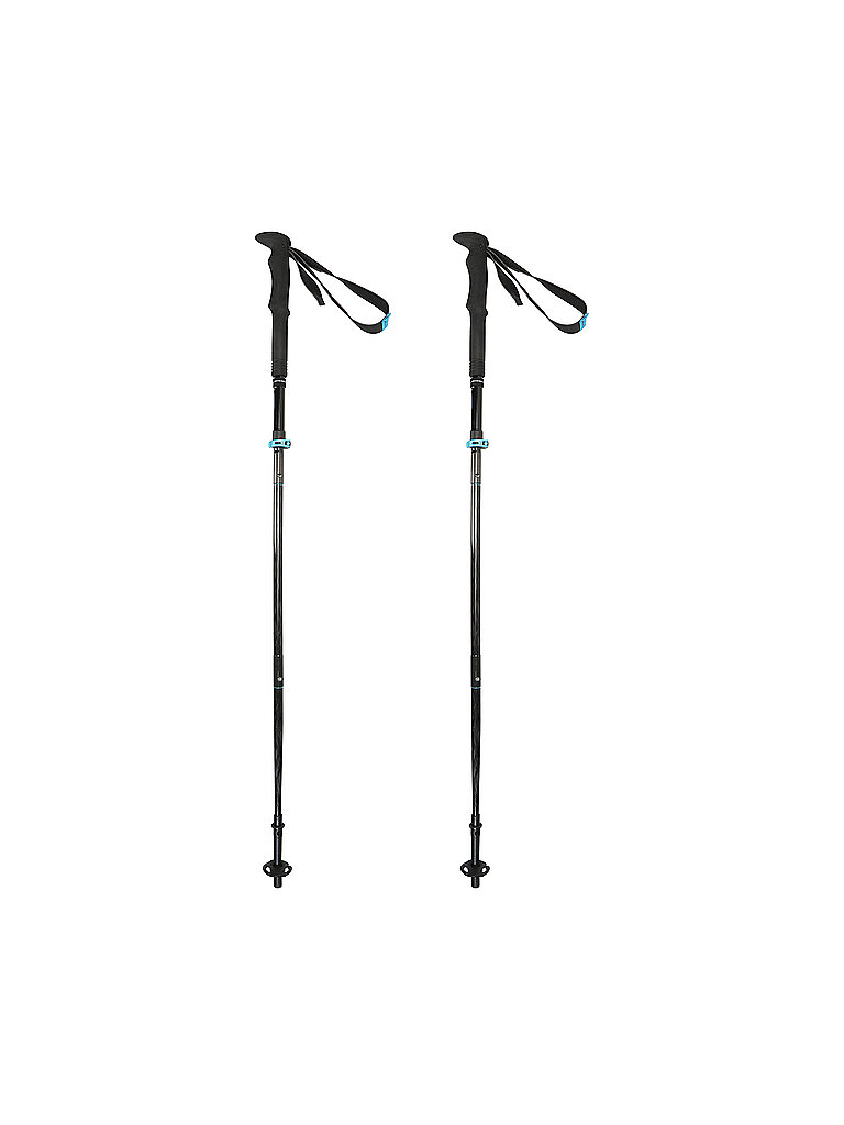 Komperdell KOMPERDELL Wanderstöcke FX L Carbon Vario Approach Compact schwarz, schwarz
