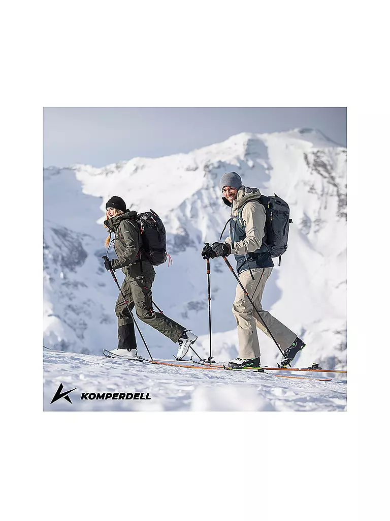 KOMPERDELL | Tourenstöcke Carbon C.2 Ultralight | Schwarz