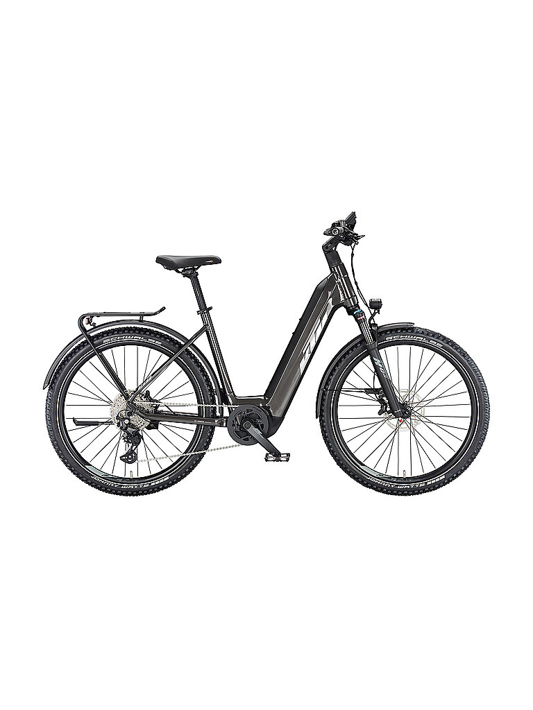 KTM KTM Unisex E-Trekkingbike 27,5 Macina Aera 772 LFC (Tiefeinsteiger) grau | 56CM, grau