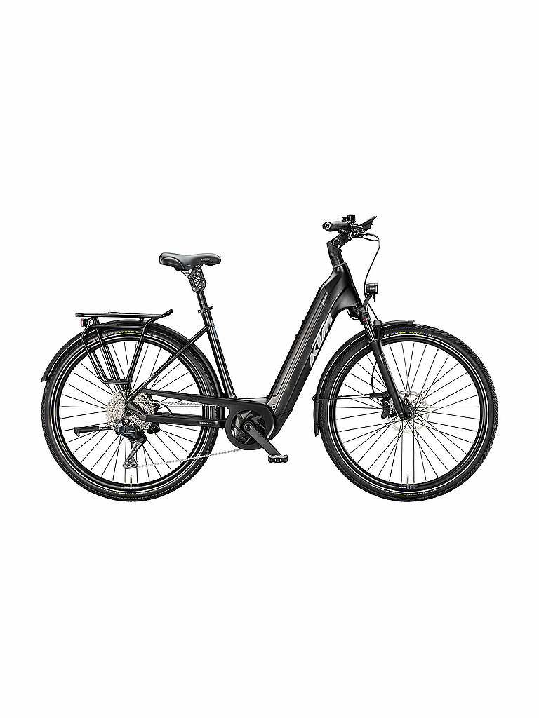 KTM Unisex E-Trekkingbike US Macina Style 820 XL (Tiefeinsteiger) schwarz | 60CM