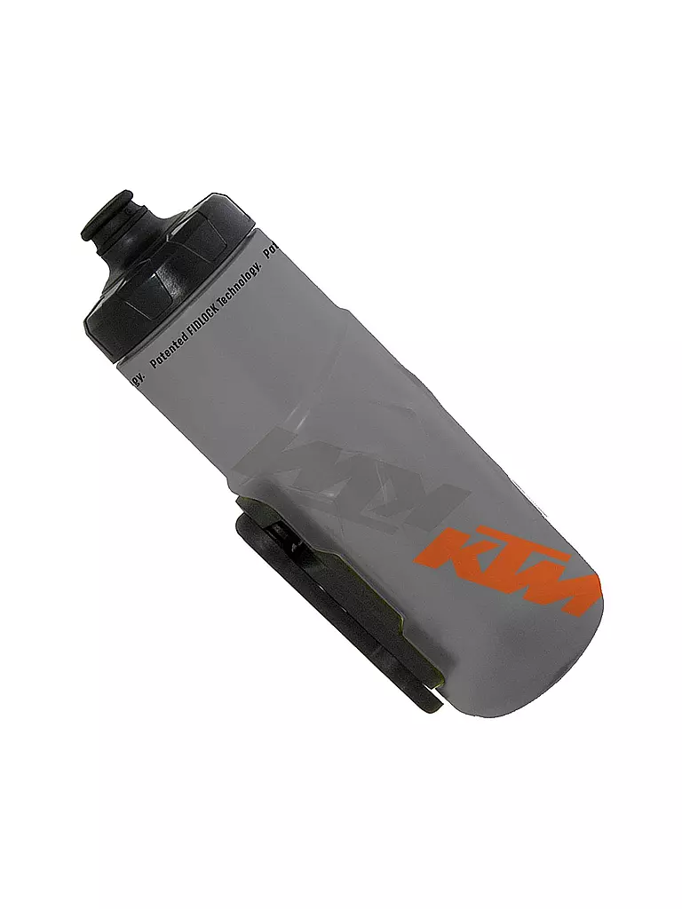 KTM | MTB Trinkflasche 600ml FIDLOCK Magnetsystem | grau