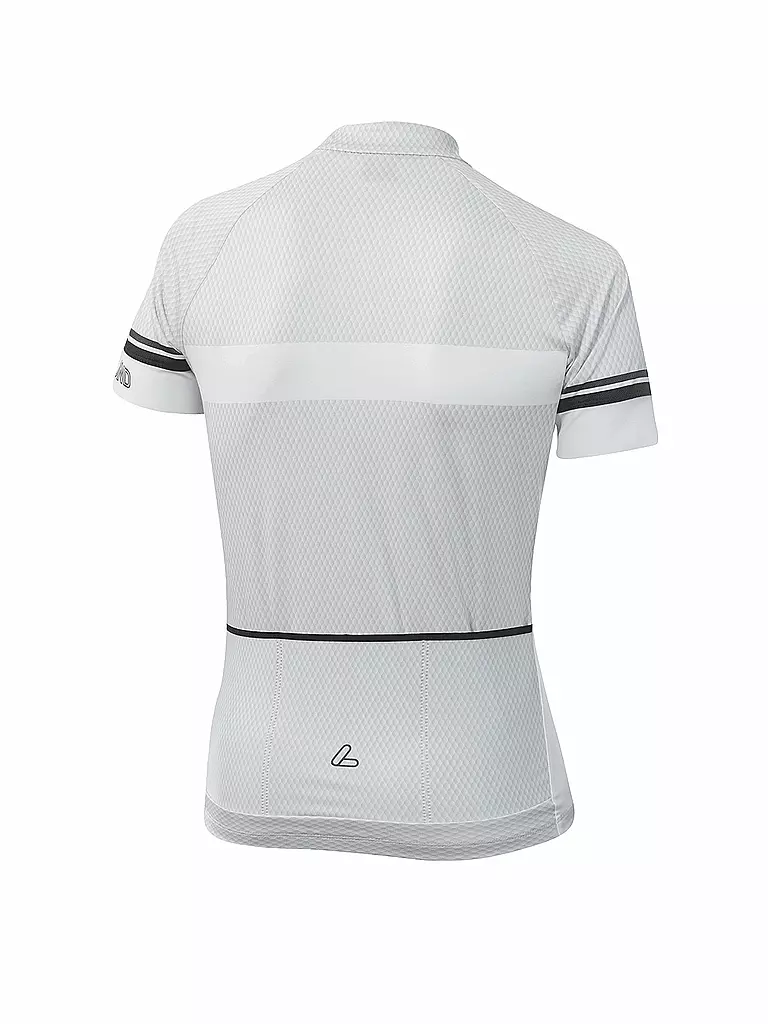 LÖFFLER | Damen Biketrikot Hotbond FZ | weiß