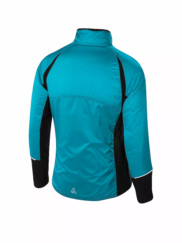 LÖFFLER | Damen Hybrid-Funktionsjacke | blau