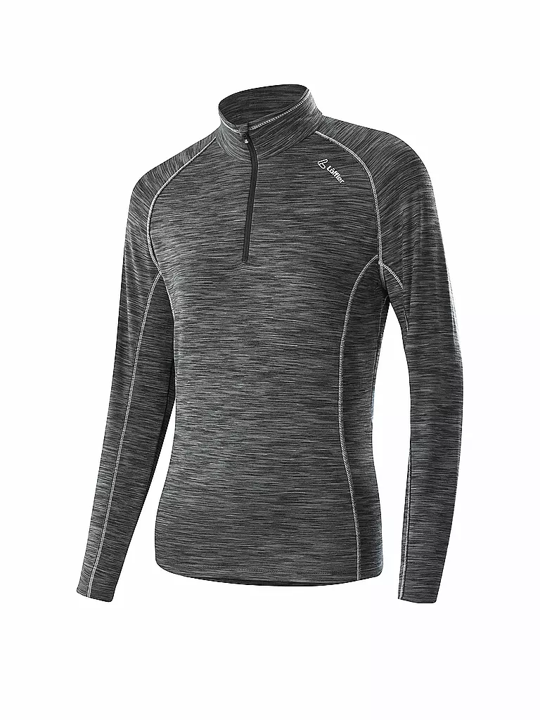 LÖFFLER | Damen Langarmshirt PIA TRANSTEX® | grau