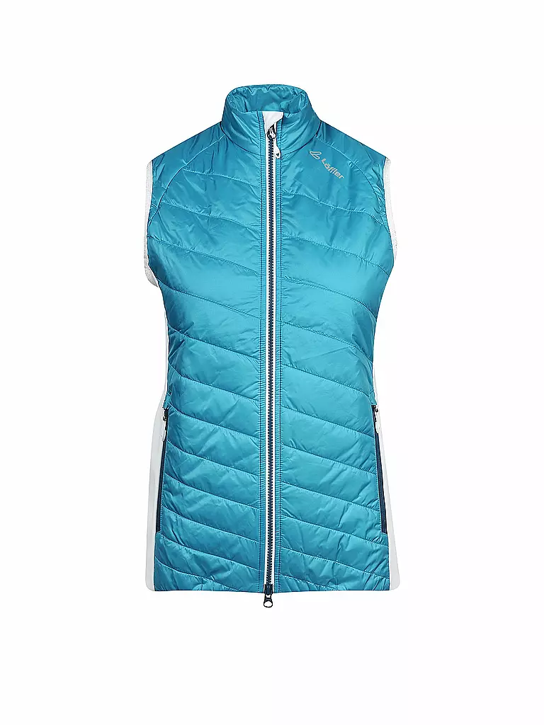 LÖFFLER | Damen Langlauf-Weste PrimaLoft® 60 | petrol