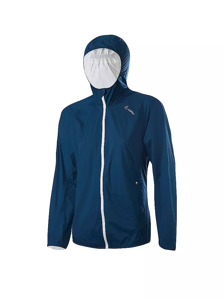 LÖFFLER | Damen Langlaufjacke W Hooded WPM Pocket | dunkelblau